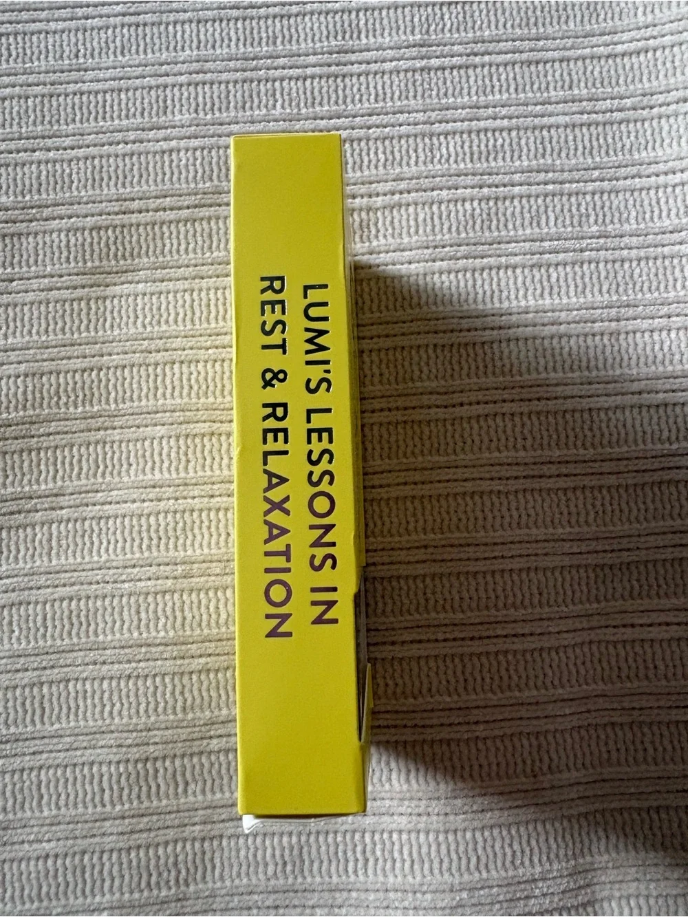 Red Aspen Yellow Nail Dashes Press On Nails Lumi’s Lessons in Rest & Relaxation